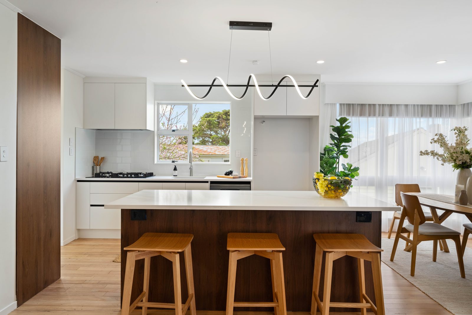 New kitchen at 10 La Trobe Street, Pakuranga Heights